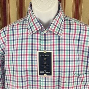 3/$35 New Club Room performance long sleeve shirt